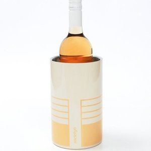 Society 6 Vintage Retro-Styled Summer Yellow Wine Chiller